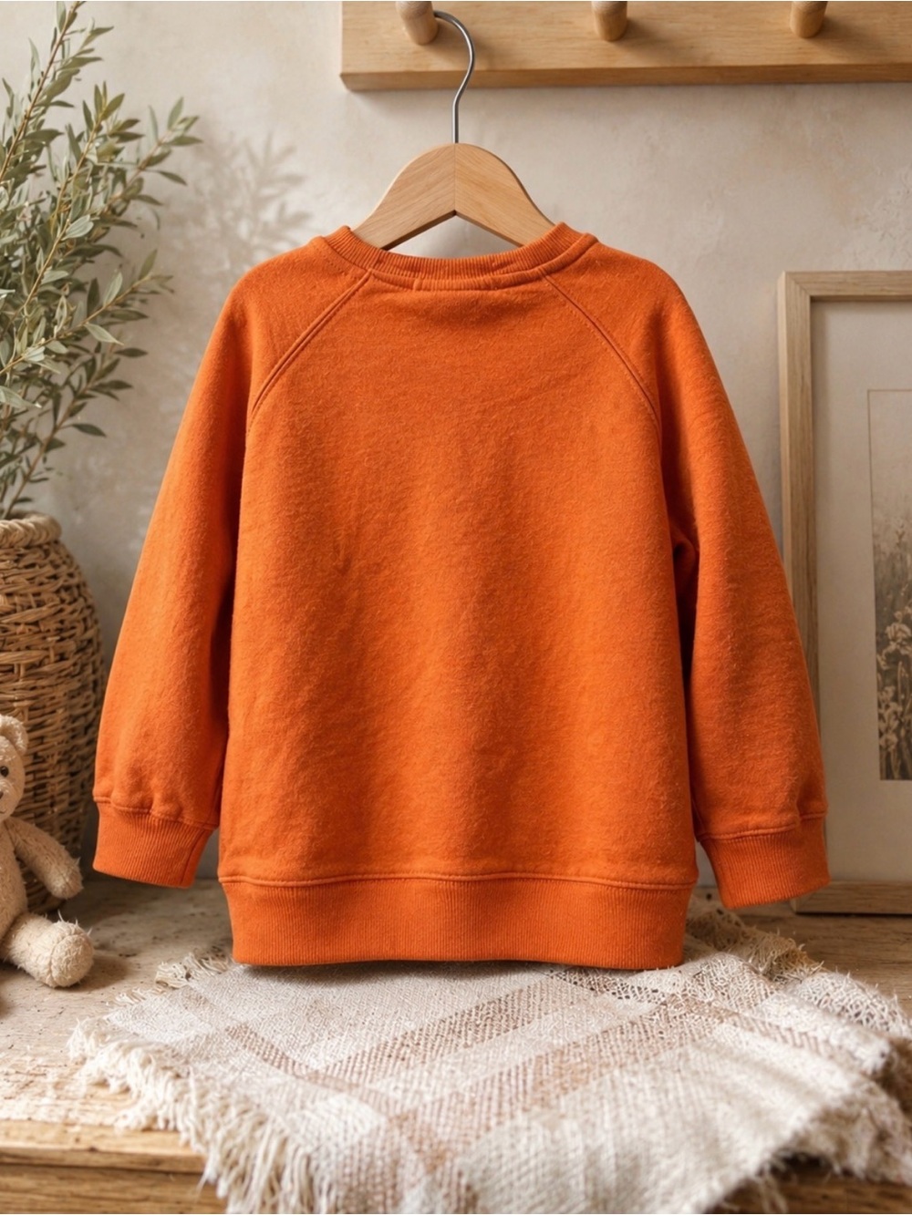 Polo by Ralph Lauren Orange Crewneck sweatshirt size 6